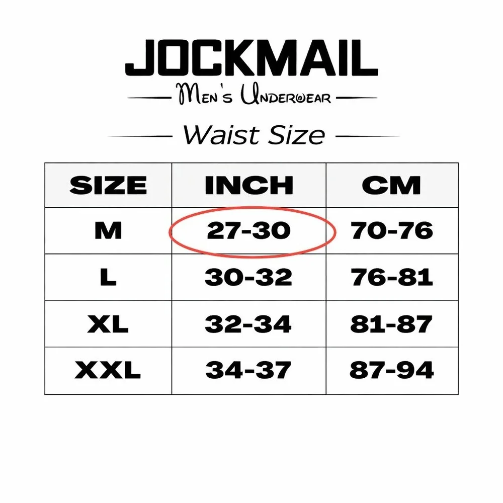 Jockmail Medium (27-30) Mens Pink Snakeskin Print Brief Low Rise Underwear JM394 - Picture 8 of 8